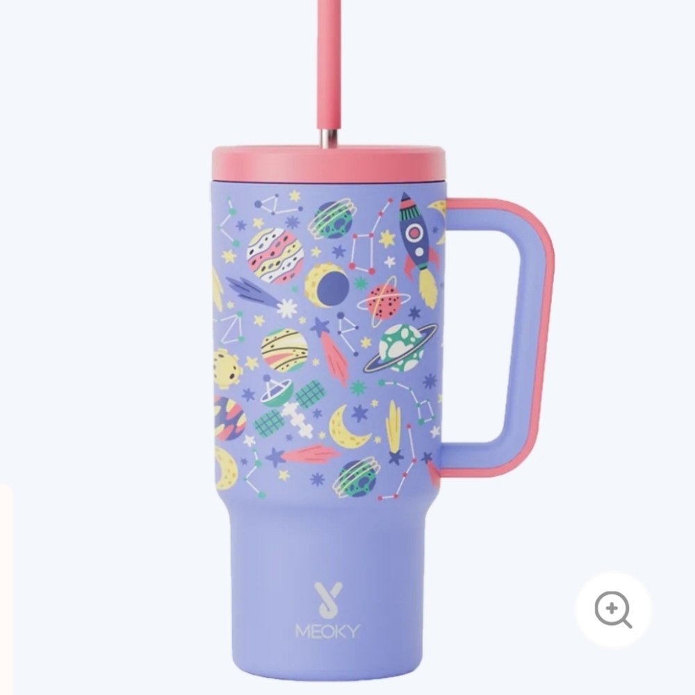 Meoky Space Theme 24oz -NIB